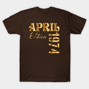 50th Birthday April Aries T-Shirt